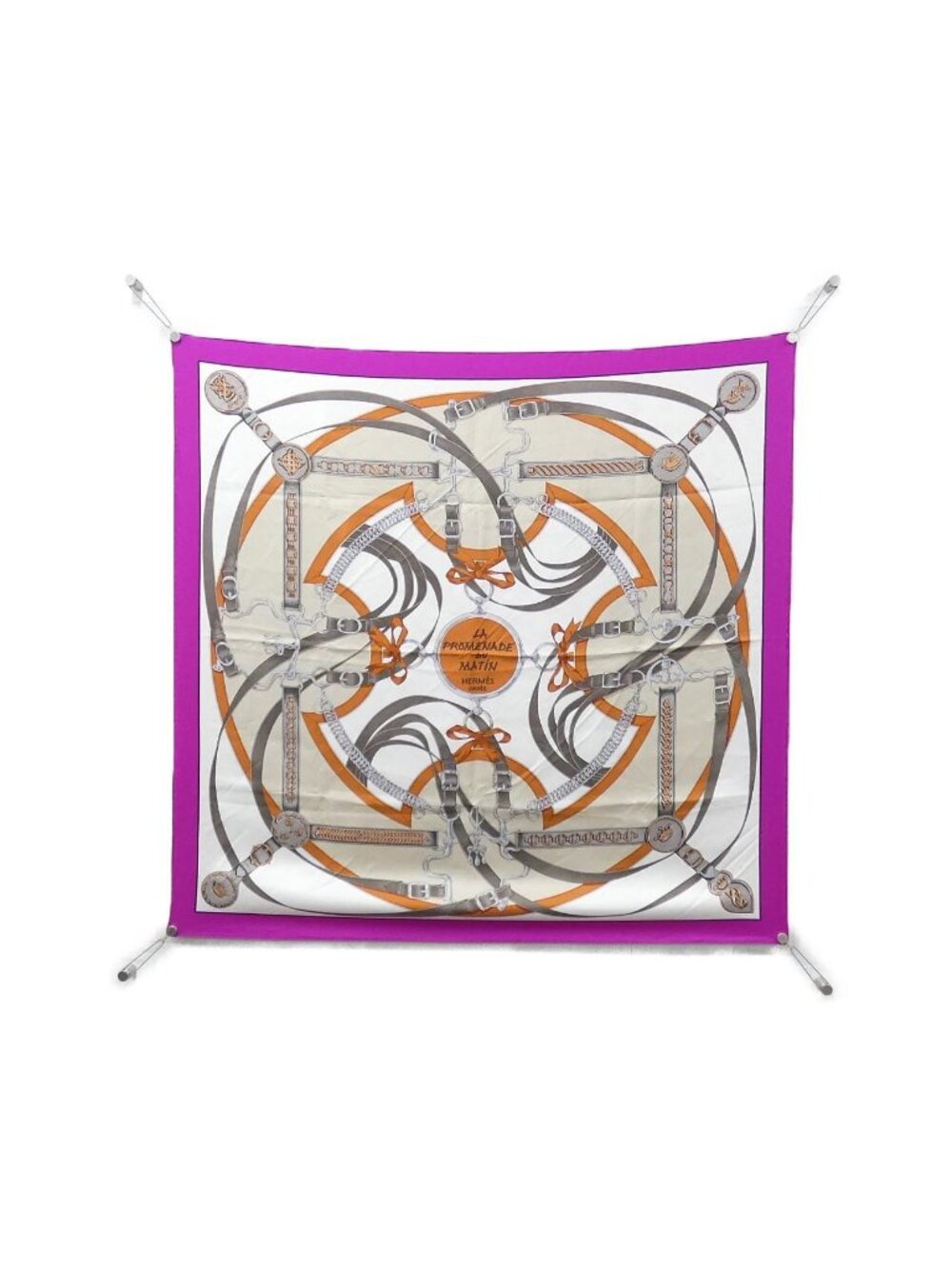 Hermes la Promende du Matin Carre Scarf